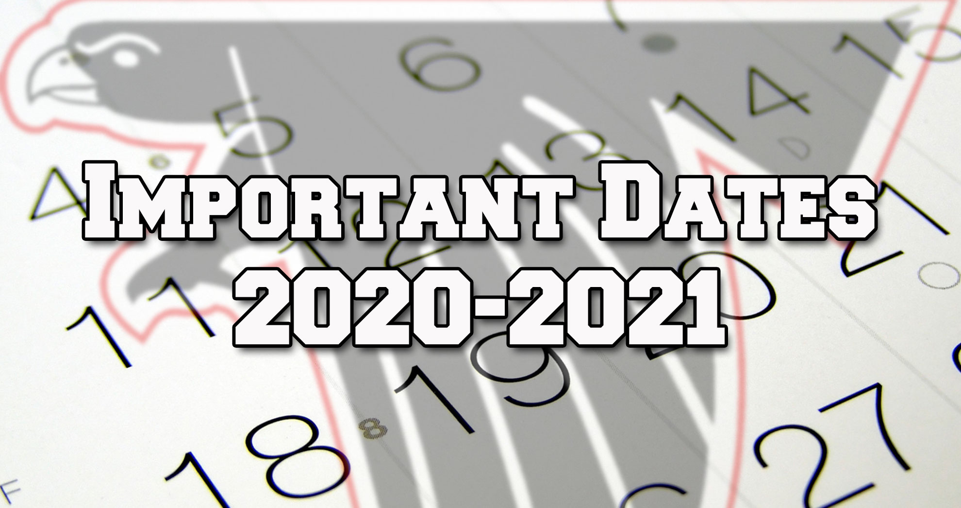 Important Dates 2020-2021