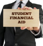 Financial Aid sign