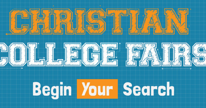 Christian college fair banner